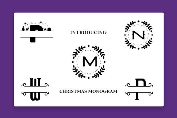 Christmas Monograms Font: A Web Designer's Holiday Review