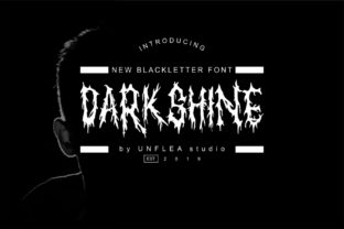 Darkshine: A Blackletter Typeface for Bold Web Design