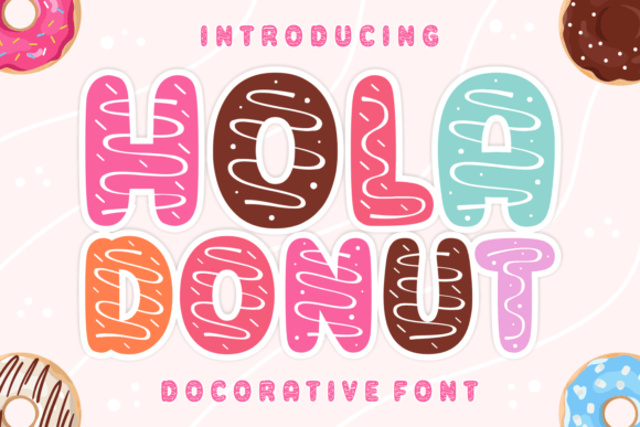 Designing Joy: The Hola Donut Typeface for Editorial Layouts