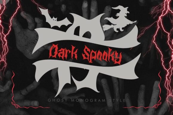Designing with Dark Spooky Monogram: A Typeface for Bold Editorial Statements