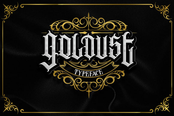 Goldust Font Review: A Distinct Blackletter for Bold Branding