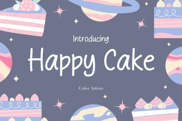 Happy Cake Font: Sweeten Your Small Business Branding