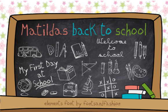 Matildas Back to School: A Playful Typeface for Editorial Design