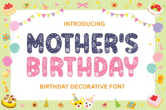 Mother s Birthday Font: A Playful Typeface for Branding
