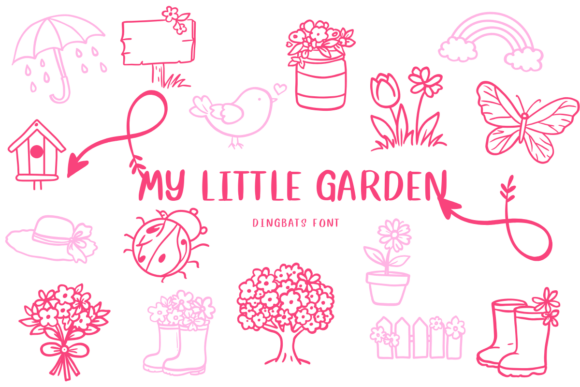 My Little Garden Font: Grow a Consistent Brand Identity