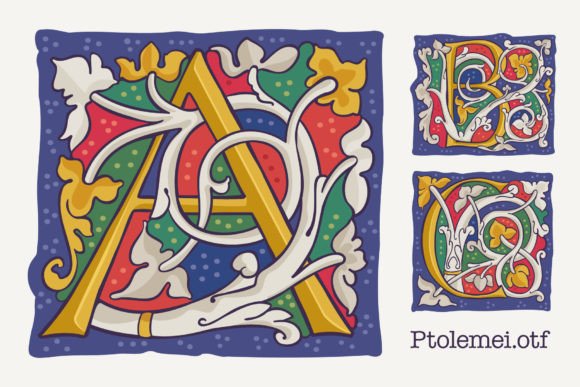 Ptolemei: A Historic Blackletter Font for Editorial Design