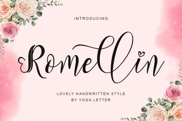 Romellin: The Handwritten Font That Elevates Campaign Design