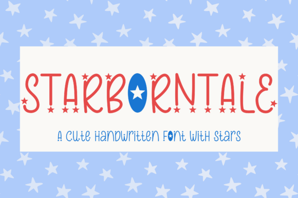 Starborntale: A Decorative Font for Memorable Branding