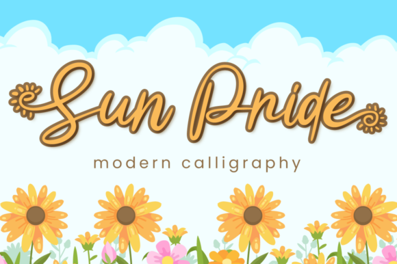 Sun Pride: The Handwritten Font That Elevates Your Brand