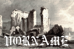 Vorname: The Gothic Typeface for Bold Brand Impact
