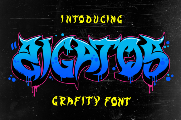 Zigatos: A Bold Blackletter Font for Modern Brand Identity